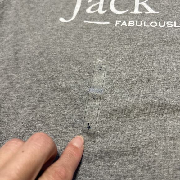 Jack Wills Westmore Logo T-Shirt Gray Logo Medium Mens Fabulously British - Picture 2 of 6